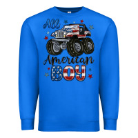 True Royal all american boy Premium Sweatshirt - MaliasSmallBusiness