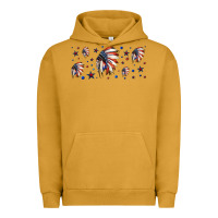 Pigment Peanut Butter patriotic native American headdress 16oz libbey cup Urban Hoodie - HRA Design Shop