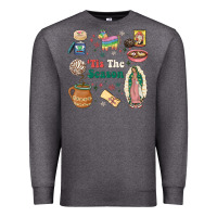Charcoal Heather tis the season Premium Sweatshirt - MaliasSmallBusiness