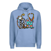 Colony Blue rn nurse Premium Hoodie - CowhideDigitalArt