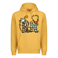 Mustard rn nurse Premium Hoodie - CowhideDigitalArt