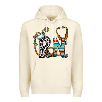 Sandshell rn nurse Premium Hoodie - CowhideDigitalArt