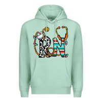 Seafoam rn nurse Premium Hoodie - CowhideDigitalArt