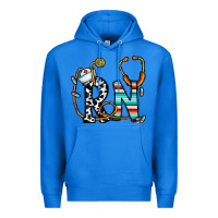 True Royal rn nurse Premium Hoodie - CowhideDigitalArt