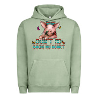 Pigment Oil Green don't go bacon my heart Urban Hoodie - CowhideDigitalArt