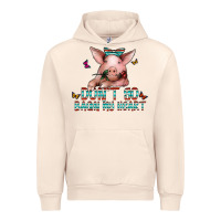 Sandshell don't go bacon my heart Urban Hoodie - CowhideDigitalArt