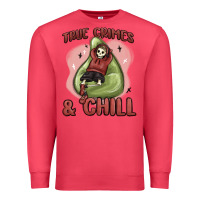 Cardinal true crimes & chill Premium Sweatshirt - MaliasSmallBusiness