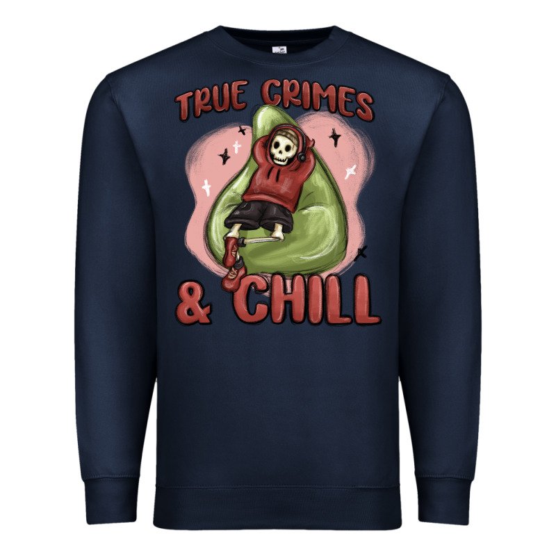 True Crimes & Chill Premium Sweatshirt by MaliasSmallBusiness | Teevron