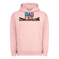 Pigment Salmon patriotic dad life 16oz libbey cup Urban Hoodie - HRA Design Shop