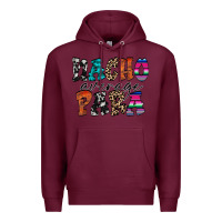 Burgundy nacho para Premium Hoodie - RacoonDesign