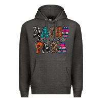Charcoal Heather nacho para Premium Hoodie - RacoonDesign