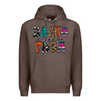 Coffee nacho para Premium Hoodie - RacoonDesign