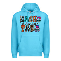 Ocean Blue nacho para Premium Hoodie - RacoonDesign
