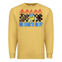 Antique Gold mama's boy Premium Sweatshirt - MaliasSmallBusiness