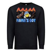 Black mama's boy Premium Sweatshirt - MaliasSmallBusiness