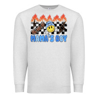 Oatmeal Heather mama's boy Premium Sweatshirt - MaliasSmallBusiness