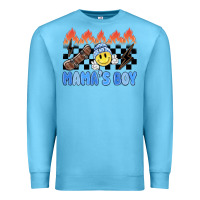 Ocean Blue mama's boy Premium Sweatshirt - MaliasSmallBusiness