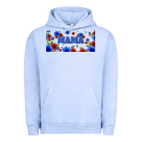 Pigment Grape Ice floral american mama 16oz libbey cup Urban Hoodie - HRA Design Shop