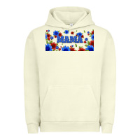 Pigment Pistachio floral american mama 16oz libbey cup Urban Hoodie - HRA Design Shop