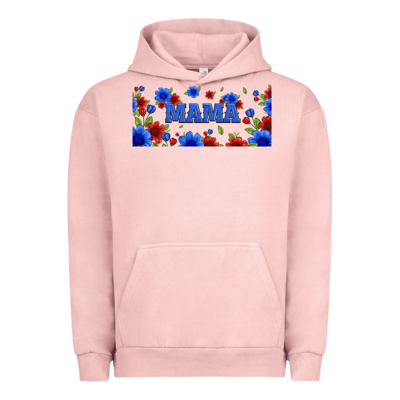 Floral American Mama 16oz Libbey Cup Urban Hoodie by HRA Design Shop | Teevron