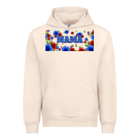 Sandshell floral american mama 16oz libbey cup Urban Hoodie - HRA Design Shop
