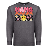 Charcoal Heather mama Premium Sweatshirt - MaliasSmallBusiness