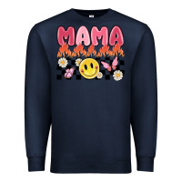 Navy mama Premium Sweatshirt - MaliasSmallBusiness