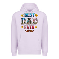 Lilac best dad ever Premium Hoodie - HRA Design Shop