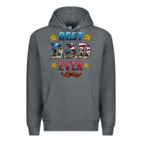 Rock best dad ever Premium Hoodie - HRA Design Shop