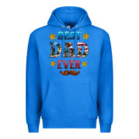 True Royal best dad ever Premium Hoodie - HRA Design Shop