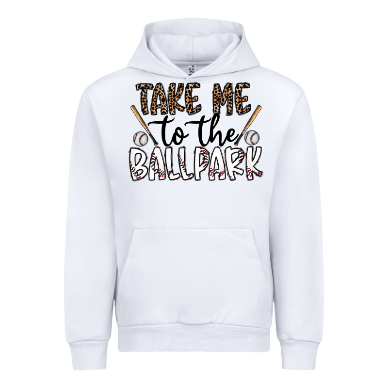 Take Me To The Ballpark Urban Hoodie by CowhideDigitalArt | Teevron