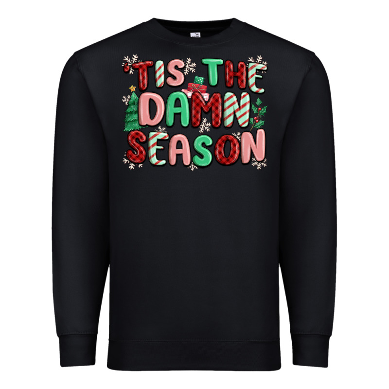 'tis The Damn Season Premium Sweatshirt by MaliasSmallBusiness | Teevron