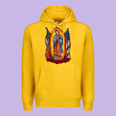 Our Lady Premium Hoodie Designed By Racoondesign