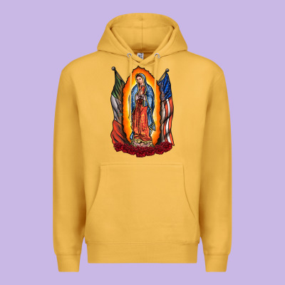 Our Lady Premium Hoodie Designed By Racoondesign