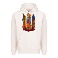 Pale Pink our lady Premium Hoodie - RacoonDesign