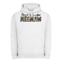 Pigment Lunar Rock blessed meemaw Urban Hoodie - CowhideDigitalArt