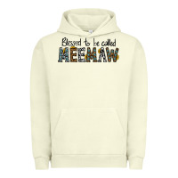 Pigment Pistachio blessed meemaw Urban Hoodie - CowhideDigitalArt