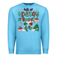 Ocean Blue full of holiday Premium Sweatshirt - MaliasSmallBusiness