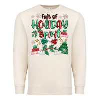 Full Of Holiday Premium Sweatshirt | Teevron