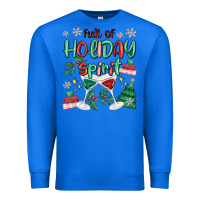 True Royal full of holiday Premium Sweatshirt - MaliasSmallBusiness