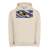 Pigment French Oak american flag sunflowers 16oz libbey cup Urban Hoodie - HRA Design Shop