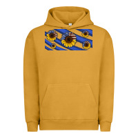 Pigment Peanut Butter american flag sunflowers 16oz libbey cup Urban Hoodie - HRA Design Shop
