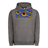 Pigment Tornado american flag sunflowers 16oz libbey cup Urban Hoodie - HRA Design Shop