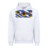 American Flag Sunflowers 16oz Libbey Cup Urban Hoodie | Teevron