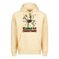 Pina Colada merry christmas deer skeleton Premium Hoodie - FaDigitalArtStudio