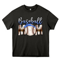 Asphalt Baseball Mom Heavy Core Tee - CowhideDigitalArt