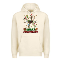 Tofu merry christmas deer skeleton Premium Hoodie - FaDigitalArtStudio