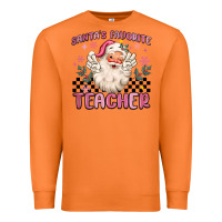 Carrot santa's favorite teacher Premium Sweatshirt - MaliasSmallBusiness
