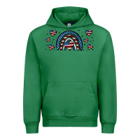 Emerald american flag rainbow 16oz libbey cup Urban Hoodie - HRA Design Shop