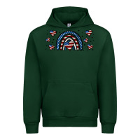 Forest Green american flag rainbow 16oz libbey cup Urban Hoodie - HRA Design Shop